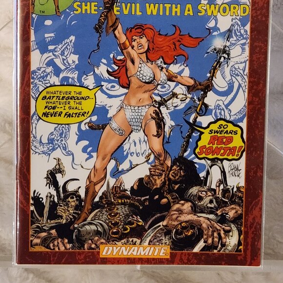 Red Sonja: She-Evil With A Sword #1 (FCBD 2022) Dynamite Comics Group, Mel Rubi - Picture 14 of 14